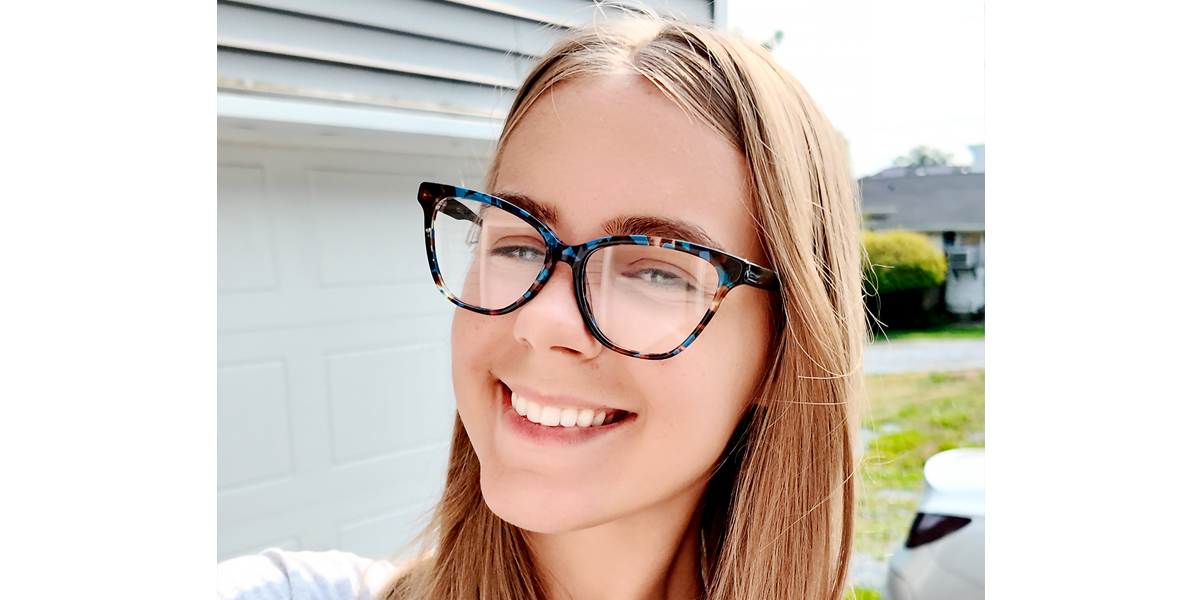 Blue Cat Eye Retro Acetate Eyeglasses
