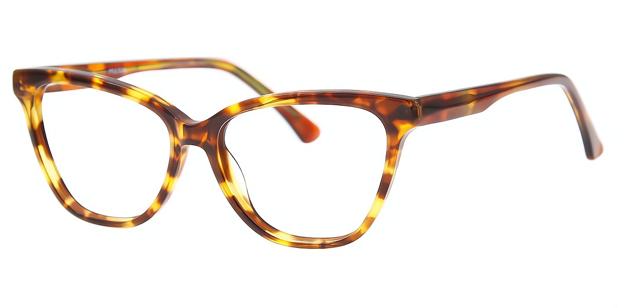 Tortoise Cat Eye Retro Acetate Eyeglasses
