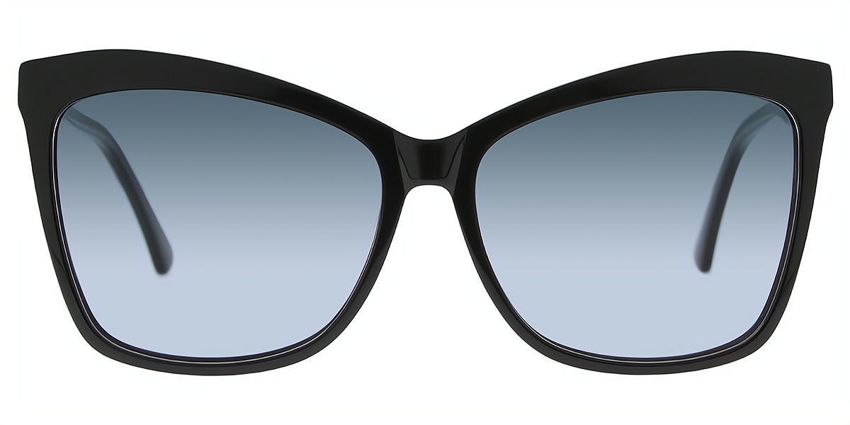 Black Butterfly Unique Metal Eyeglasses