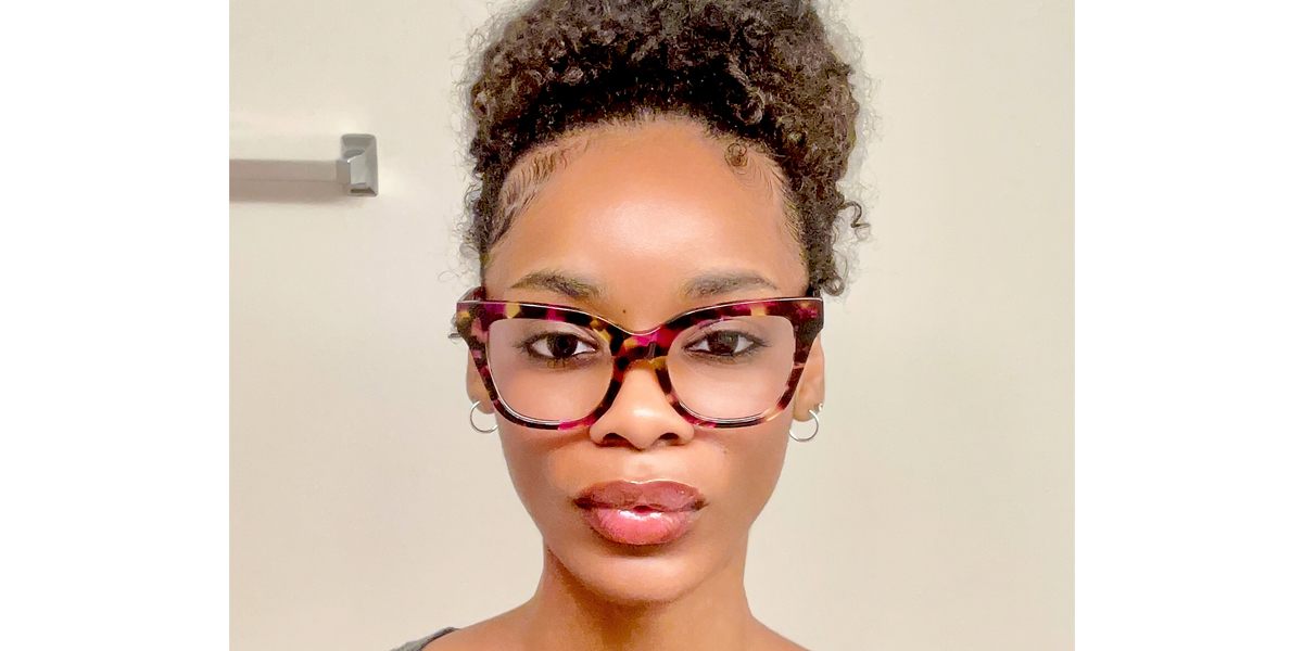 Multicolor Butterfly Wide Acetate Eyeglasses