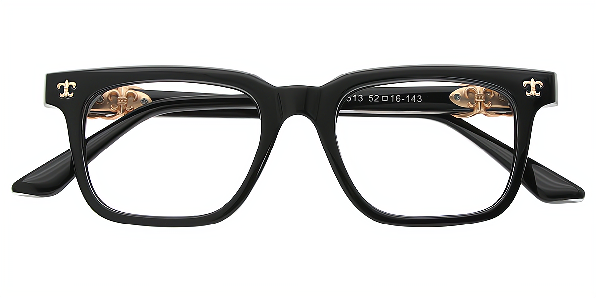 Black Horn Classic TR90 Eyeglasses