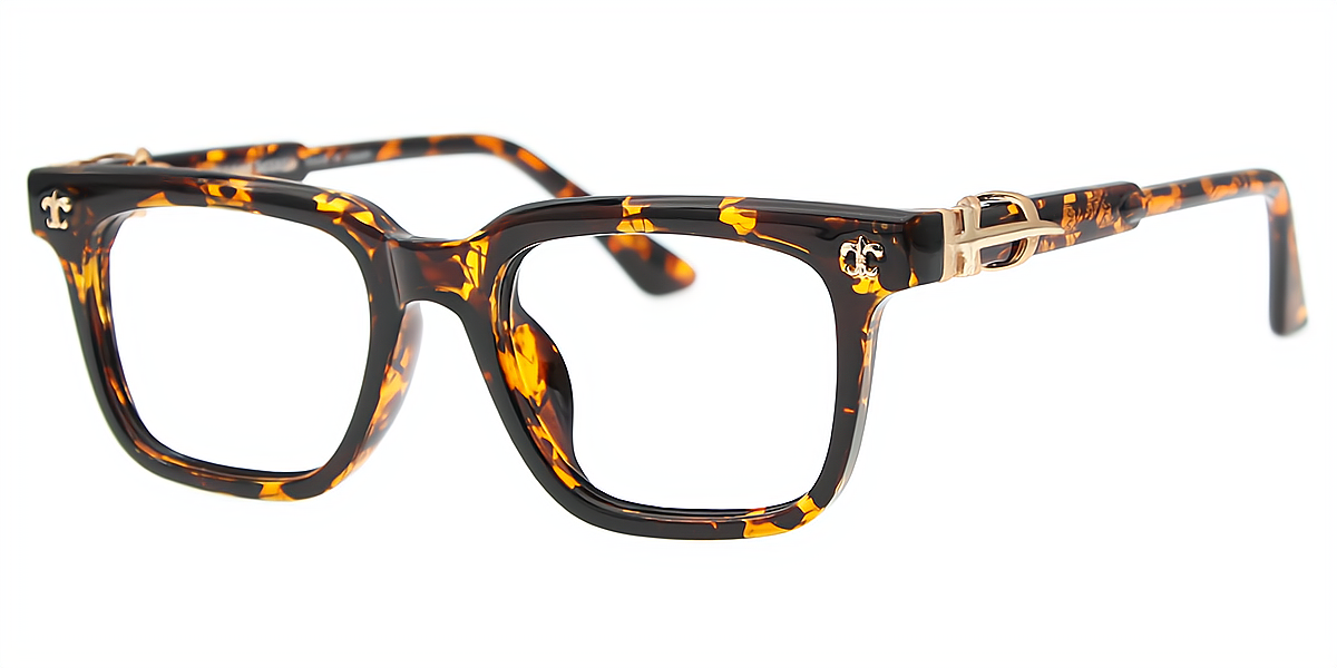 Tortoise Horn Classic TR90 Eyeglasses
