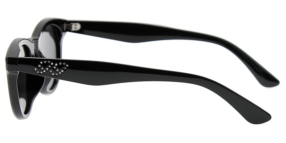 Black Horn Modish TR90 Eyeglasses