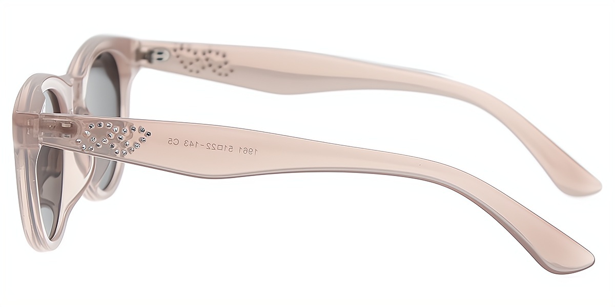 Pink Horn Modish TR90 Eyeglasses