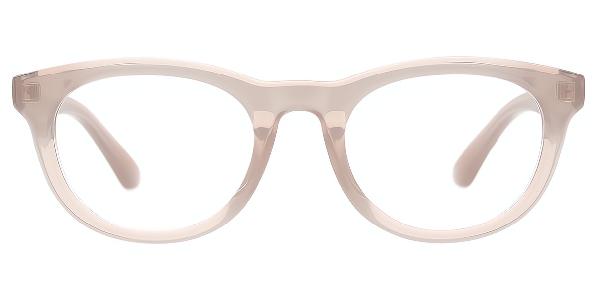 Pink Horn Modish TR90 Eyeglasses