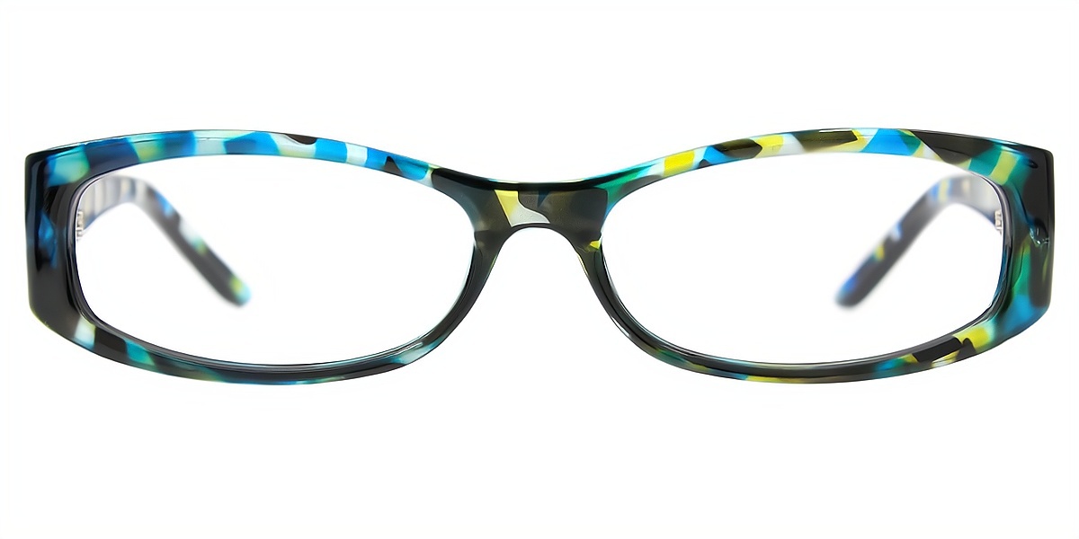 Mix Rectangle Chic Plastic Eyeglasses