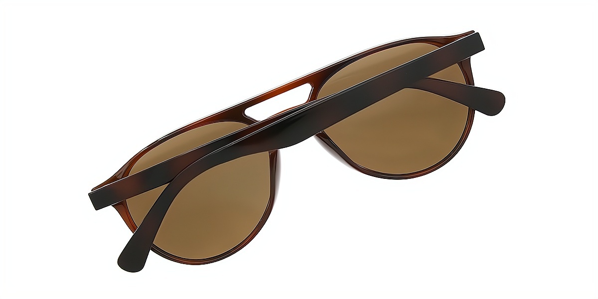 Tortoise Aviator Classic TR90 Eyeglasses