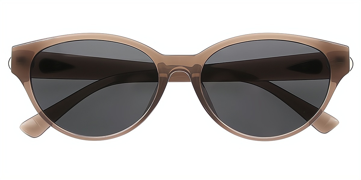 Brown Cat Eye Retro TR90 Eyeglasses