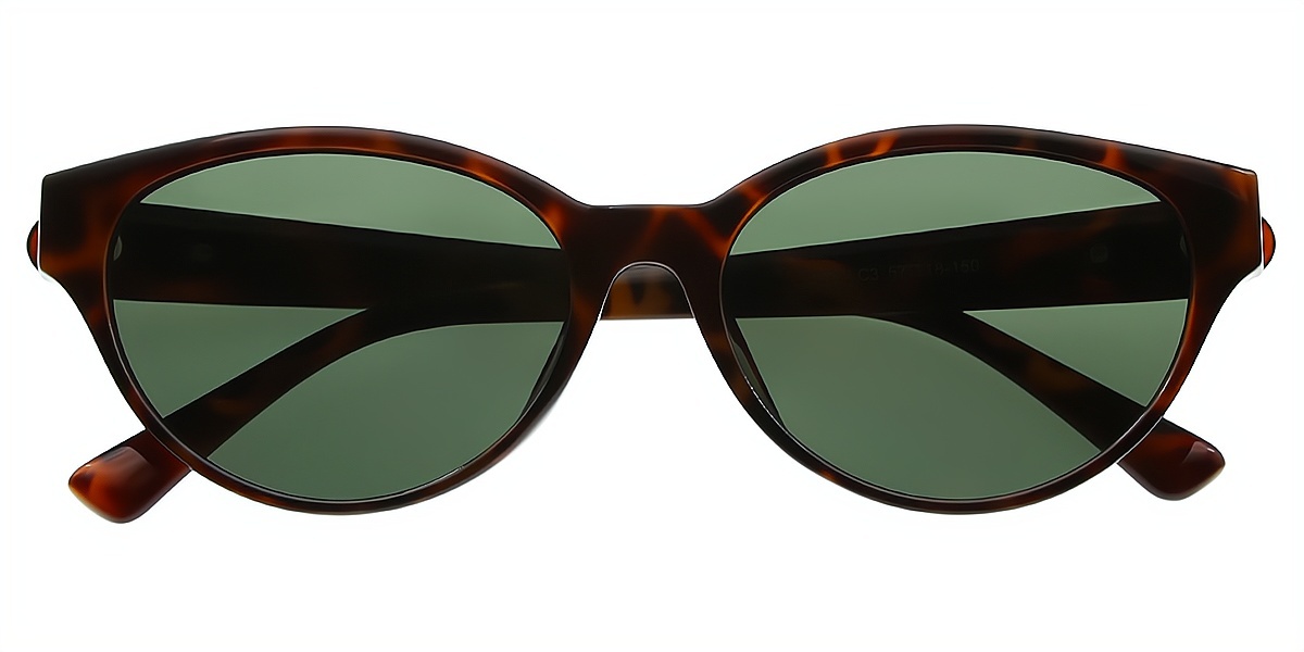 Tortoise Cat Eye Retro TR90 Eyeglasses