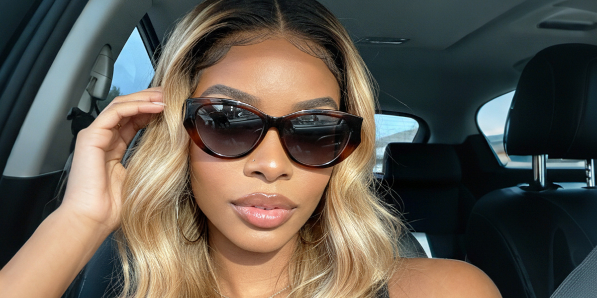 Tortoise Cat Eye Unique TR90 Eyeglasses