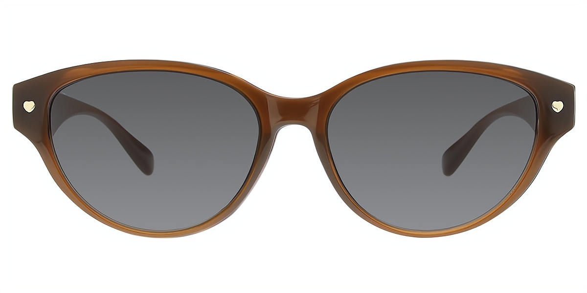 Brown Cat Eye Elegant TR90 Eyeglasses