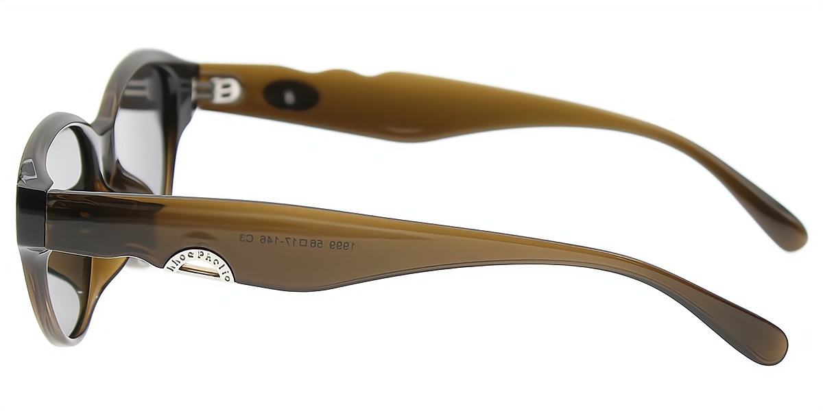 Green Cat Eye Elegant TR90 Eyeglasses