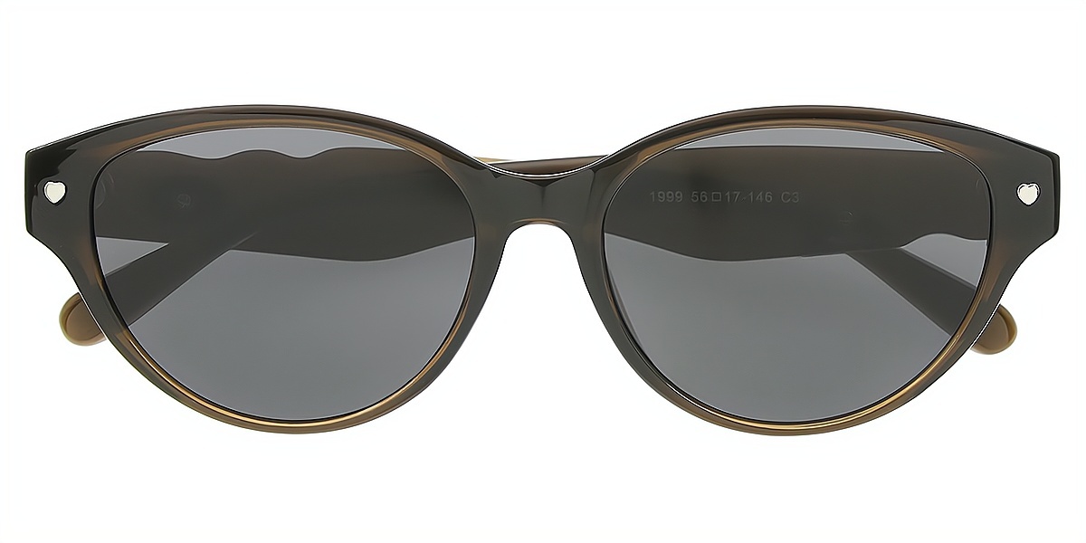 Green Cat Eye Elegant TR90 Eyeglasses