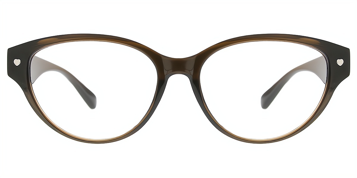 Green Cat Eye Elegant TR90 Eyeglasses
