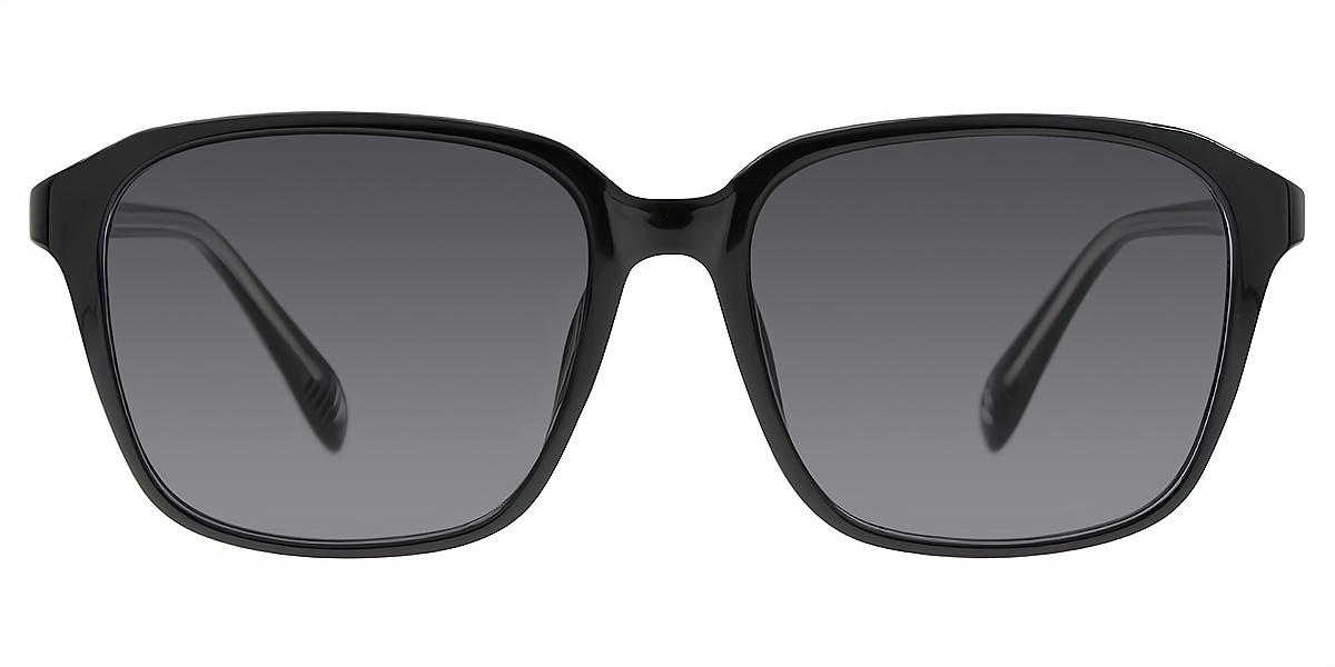 Black Square Classic TR90 Eyeglasses