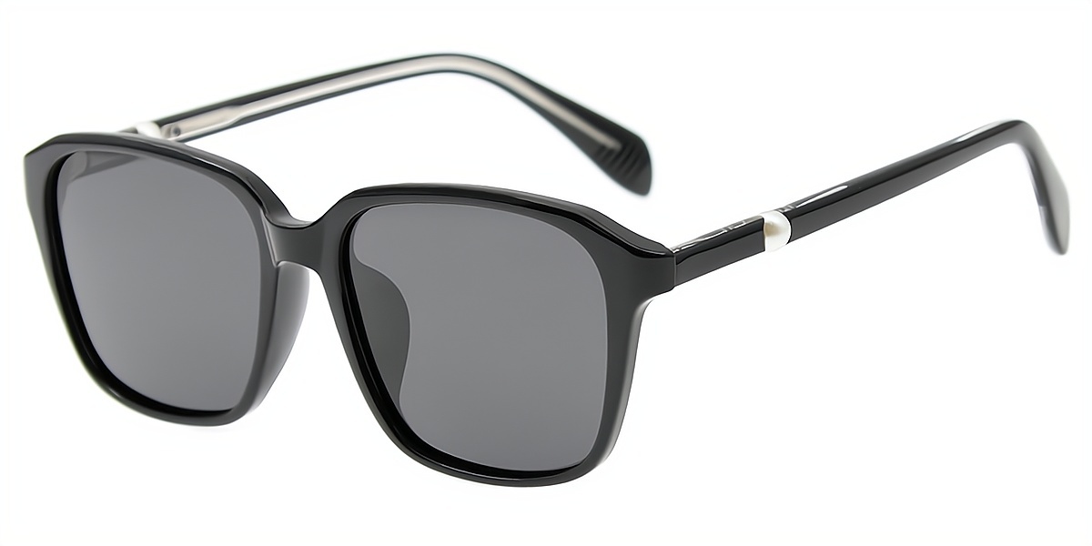 Black Square Classic TR90 Eyeglasses