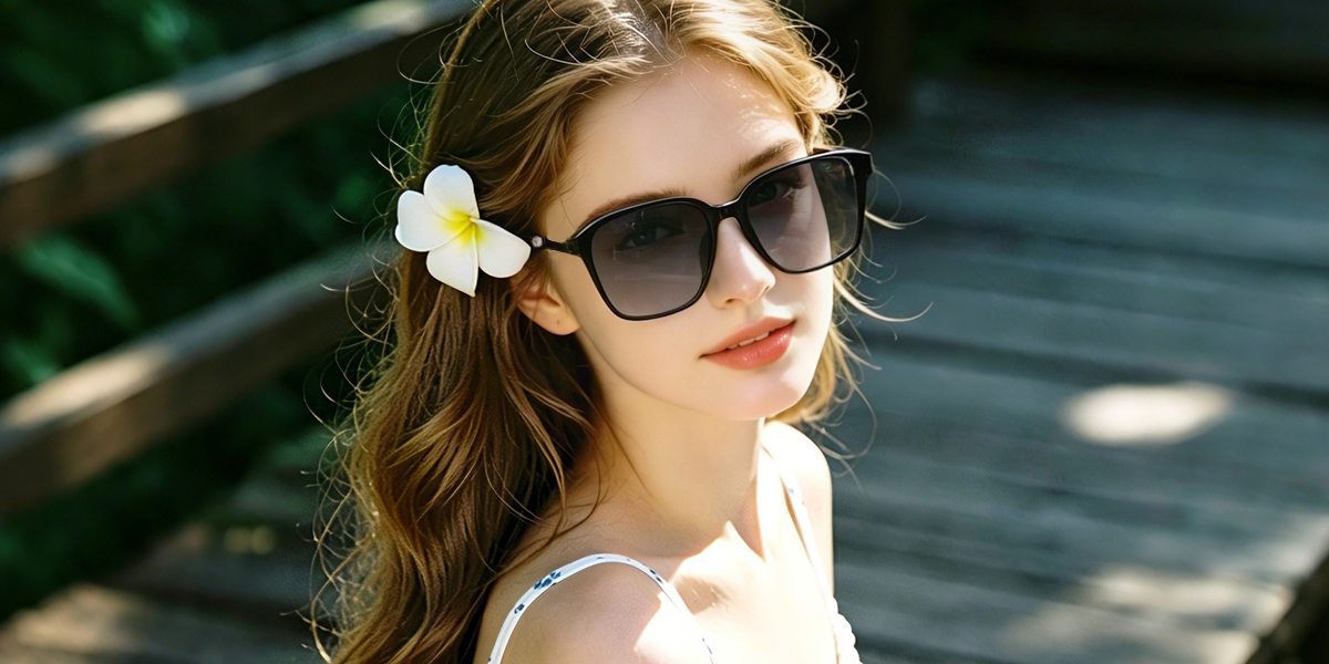 Black Square Classic TR90 Eyeglasses