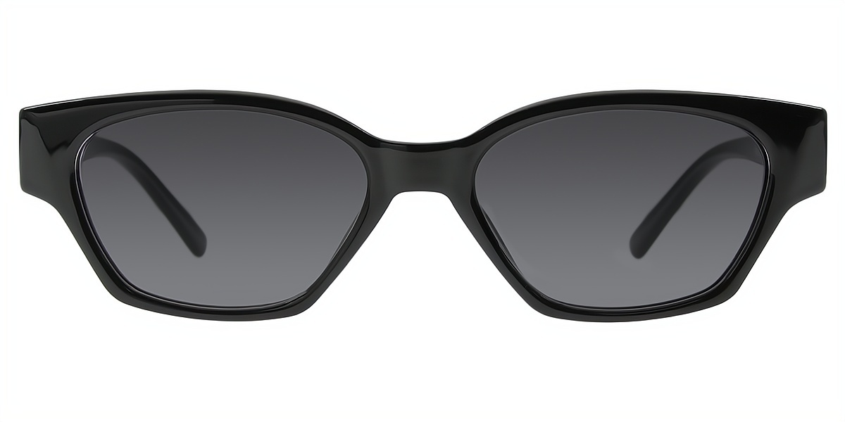 Black Cat Eye Oversized Unique TR90 Eyeglasses