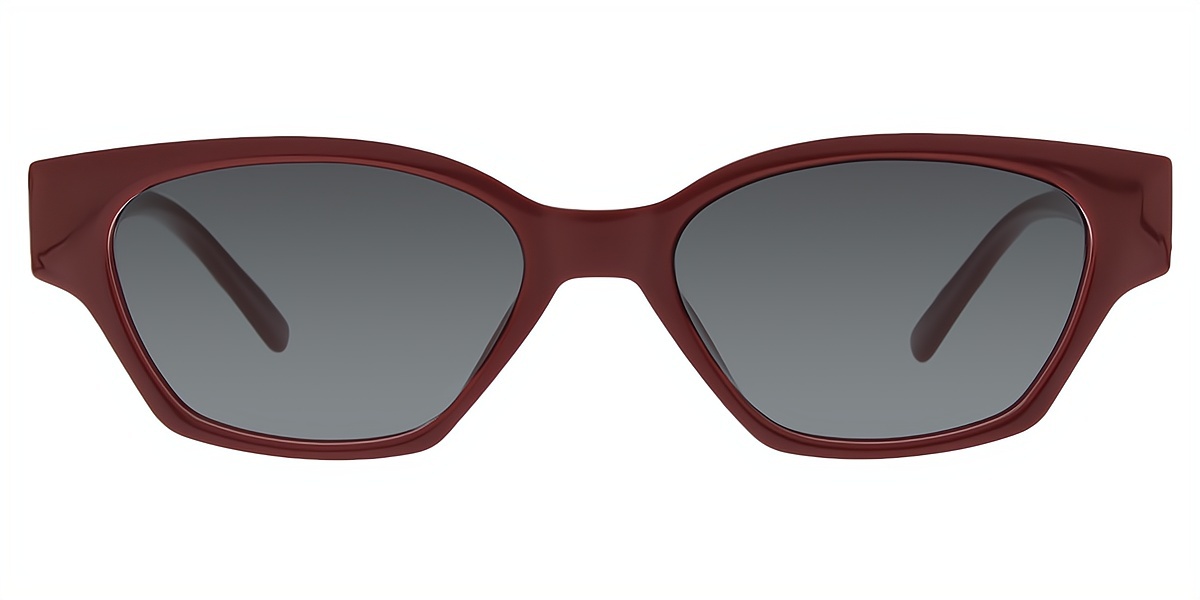 Red Cat Eye Oversized Unique TR90 Eyeglasses