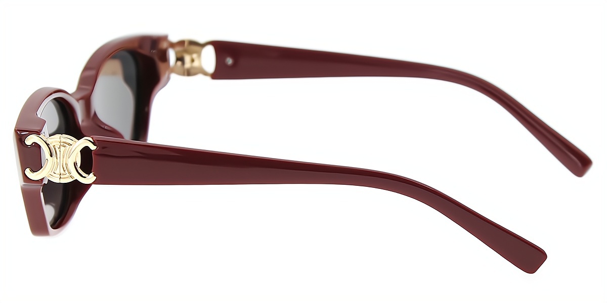 Red Cat Eye Oversized Unique TR90 Eyeglasses