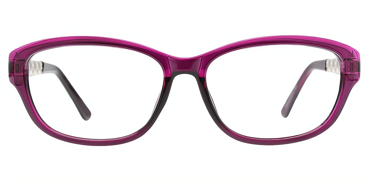 Purple Cat Eye Chic TR90 Eyeglasses