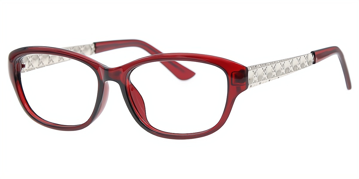 Red Cat Eye Chic TR90 Eyeglasses