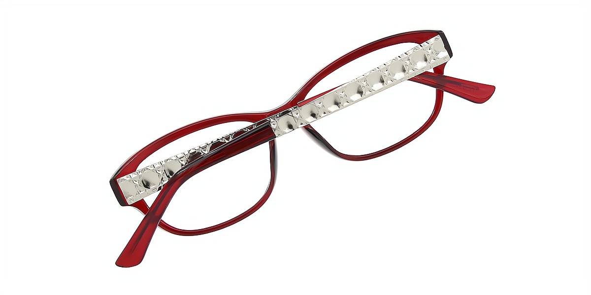 Red Cat Eye Chic TR90 Eyeglasses