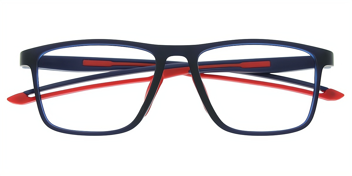 Blue Horn Chic Plastic Eyeglasses