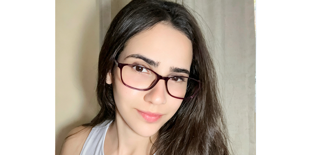 Purple Oval Simple Plastic Eyeglasses
