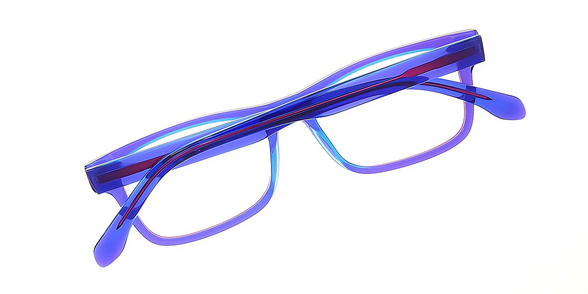 Purple Horn Elegant Acetate Eyeglasses