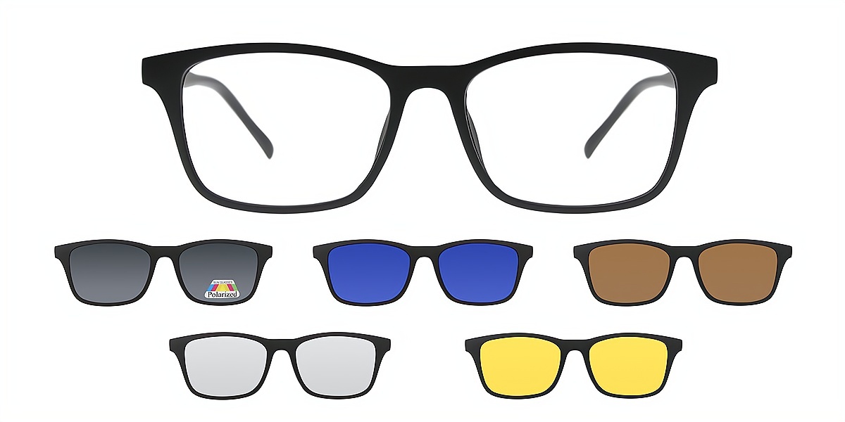 Black Horn Classic TR90 Eyeglasses