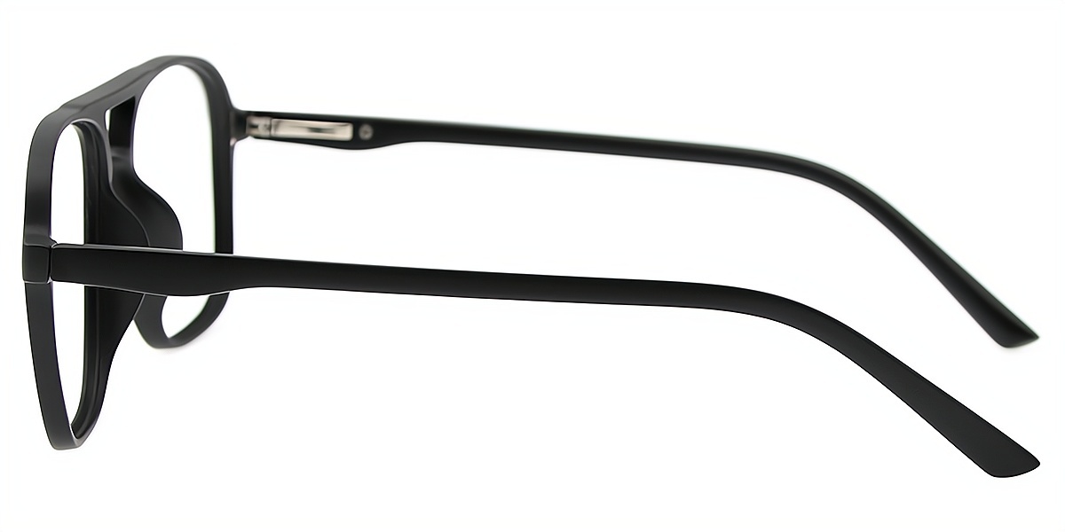 Black Aviator Geek-Chic TR90 Eyeglasses