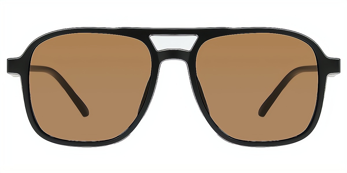Black Aviator Geek-Chic TR90 Eyeglasses