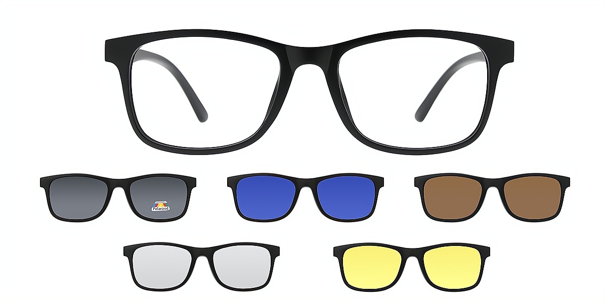Black Horn Classic TR90 Eyeglasses