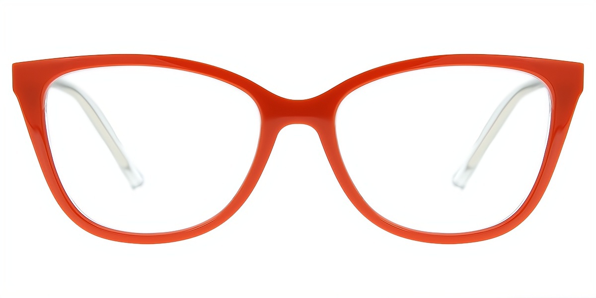 Clear Cat Eye Simple TR90 Eyeglasses