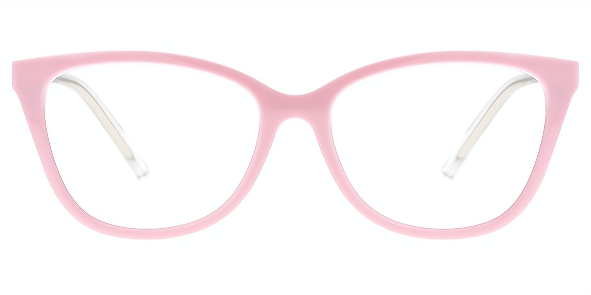 Clear Cat Eye Simple TR90 Eyeglasses