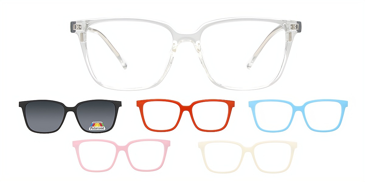 Clear Cat Eye Simple TR90 Eyeglasses