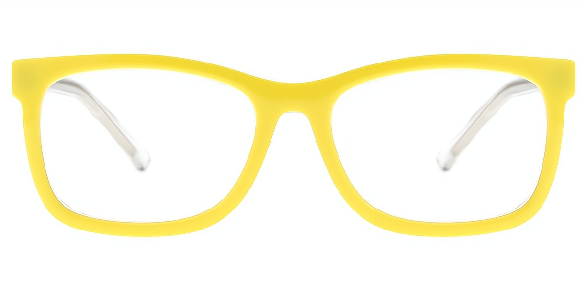 Clear Oval Simple TR90 Eyeglasses