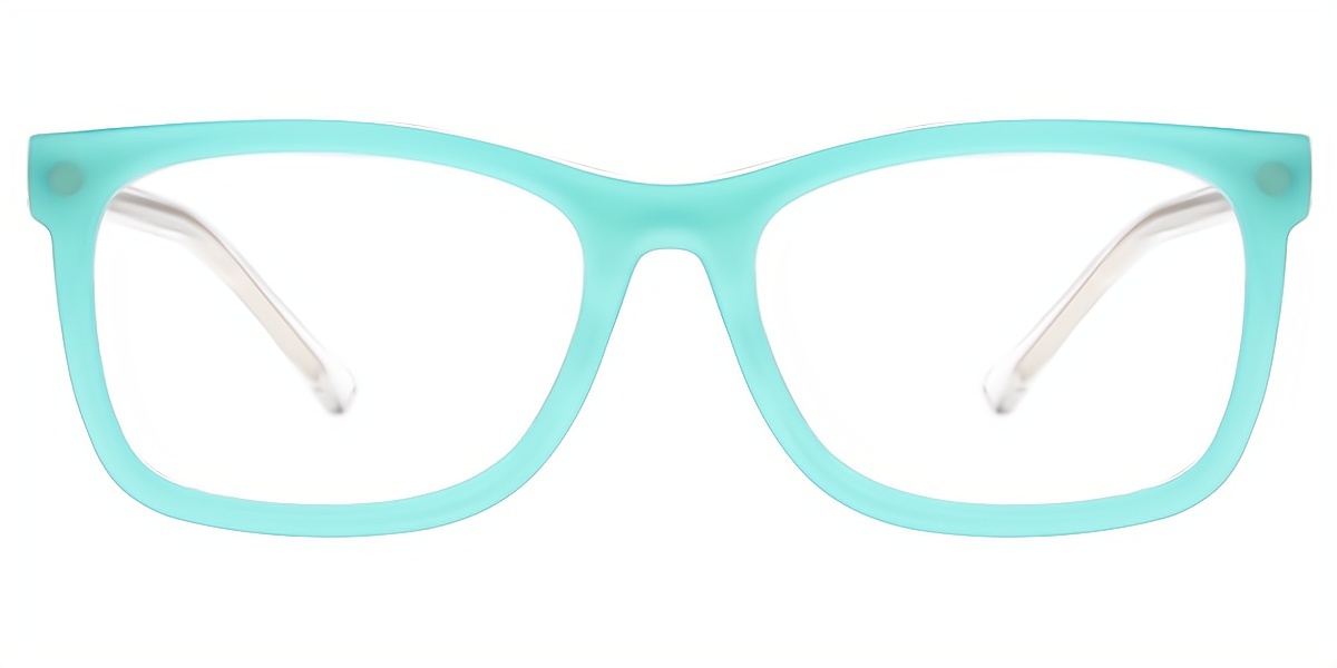 Clear Oval Simple TR90 Eyeglasses
