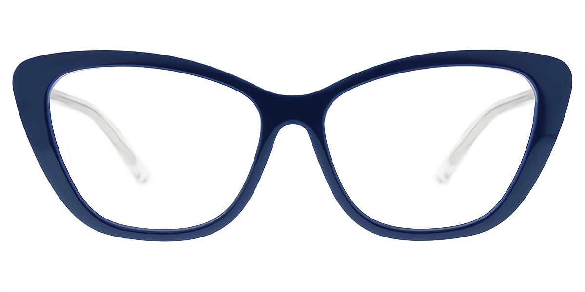 Clear Cat Eye Simple TR90 Eyeglasses