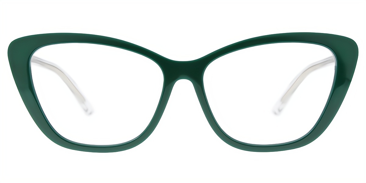 Clear Cat Eye Simple TR90 Eyeglasses
