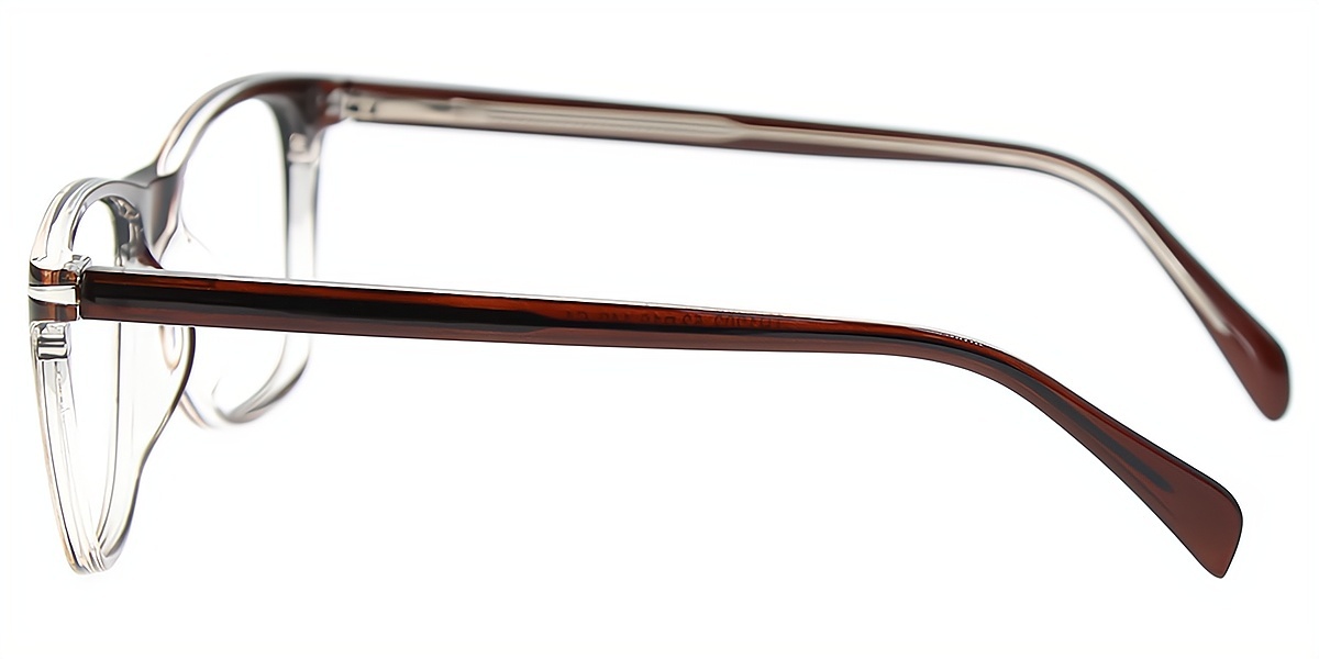 Brown Horn Chic TR90 Eyeglasses