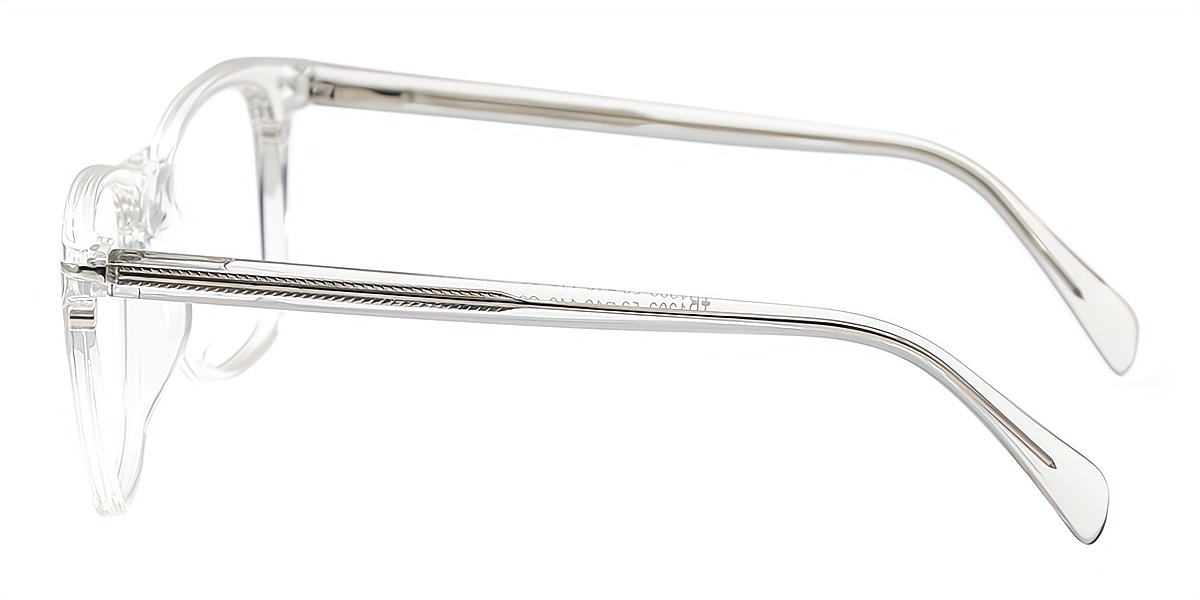 Clear Horn Chic TR90 Eyeglasses