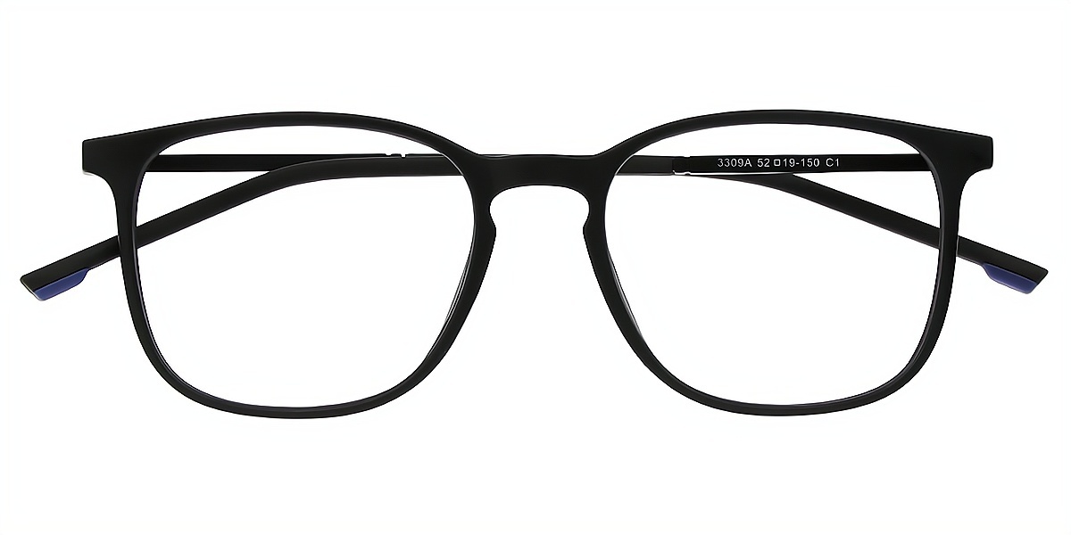 Black Horn Classic TR90 Eyeglasses
