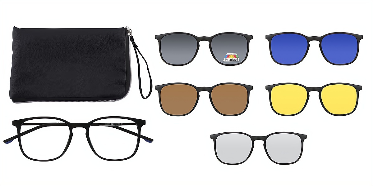 Black Horn Classic TR90 Eyeglasses