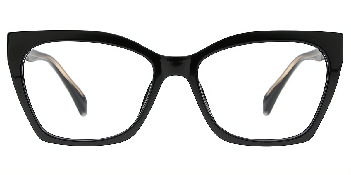Black Cat Eye Simple TR90 Eyeglasses