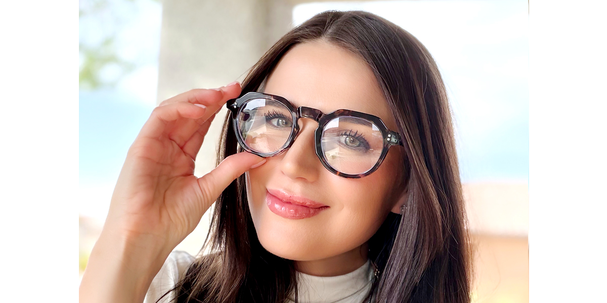 Mix Oval Unique Oversized Plastic Eyeglasses