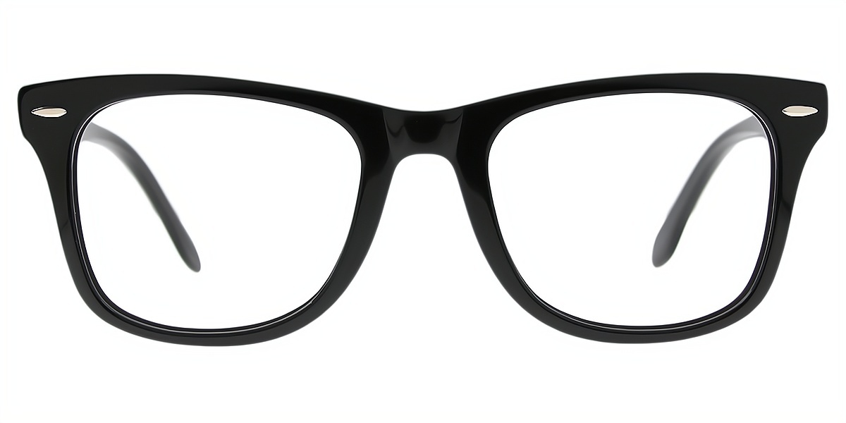 Black Butterfly Hipster Oversized Acetate Eyeglasses