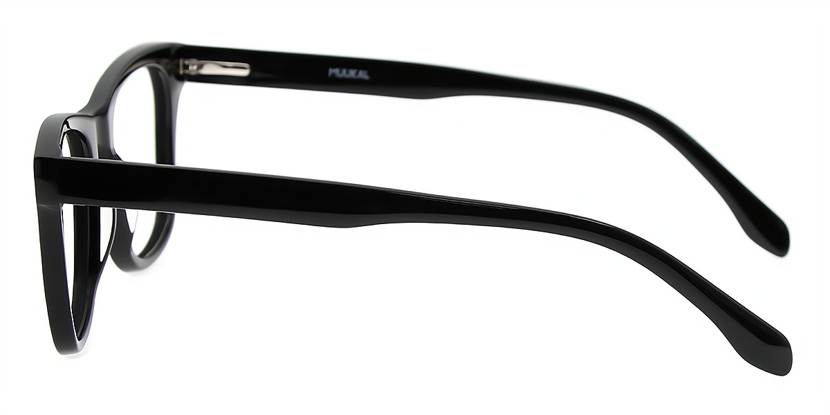 Black Butterfly Hipster Oversized Acetate Eyeglasses