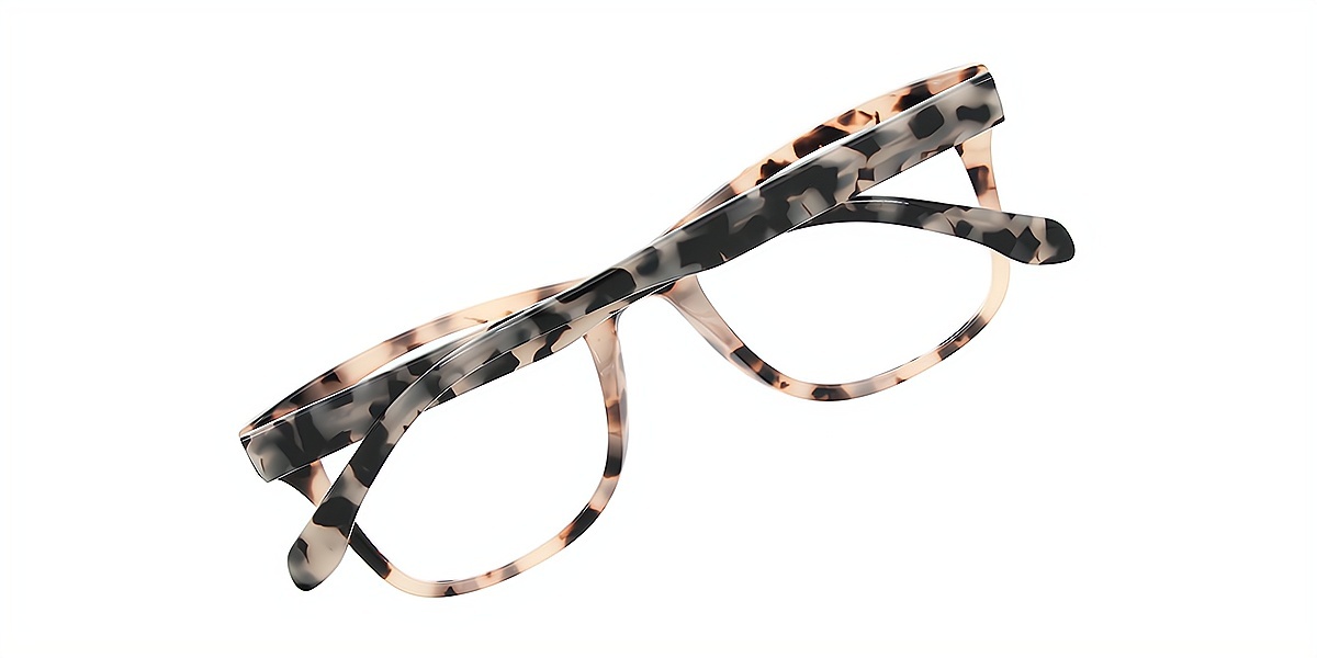 Tortoise Butterfly Hipster Oversized Acetate Eyeglasses
